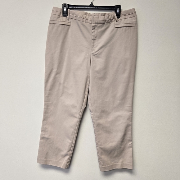 Calvin Klein Khaki Trouser Pants 14 - Picture 1 of 7